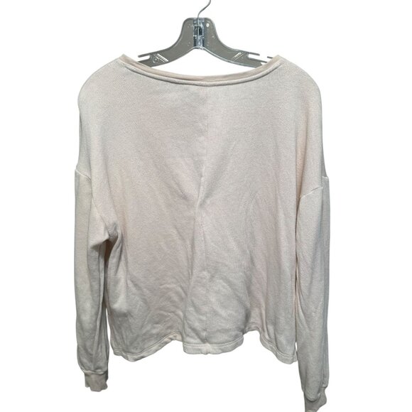 Disney LC Lauren Conrad Embroidered Bird & Floral Pullover Cropped Sweatshirt Sw - Picture 6 of 9